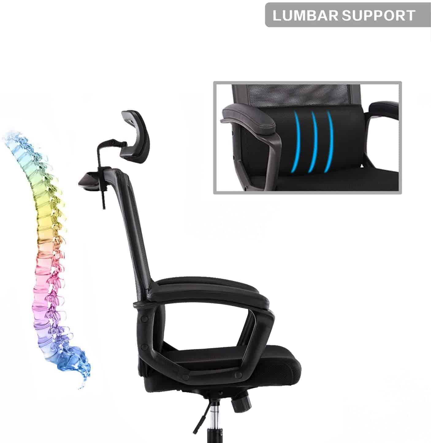 fauteuil ergonomique cervicales